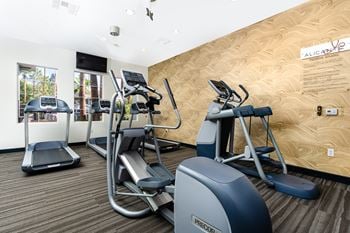 Fitness center with on-demand fitness classes
